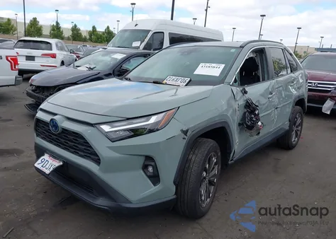 2022 Toyota Rav4 Hybrid Xle Premium из США, поврежденный, VIN 4T3B6RFVXNU099301